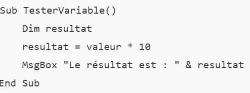 Interface de programmation avec un code affichant un message d'erreur pour évaluer les compétences en débogage.